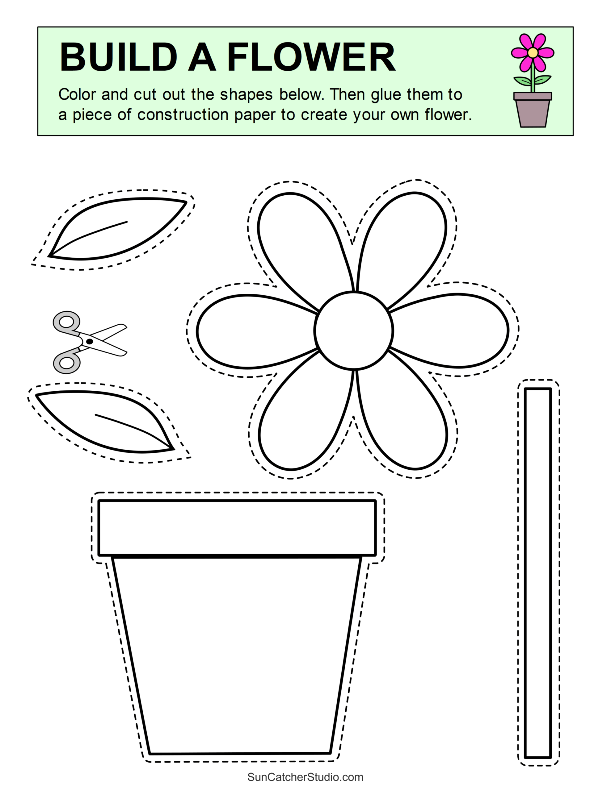 Cut And Paste Worksheets Printable Activities For Kids Free Cut And Paste Worksheets Printable Activities For Kids Free