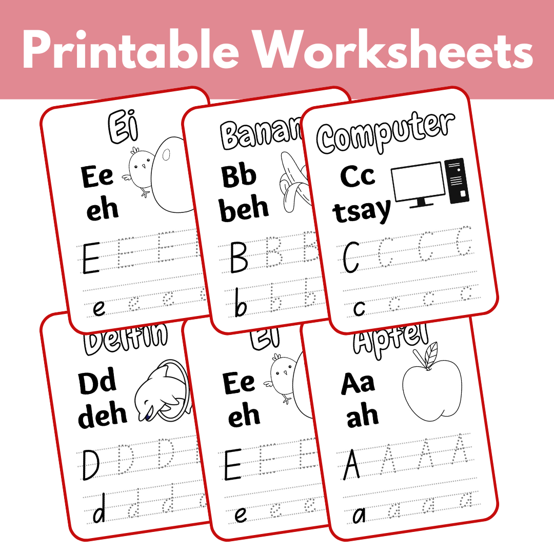 Das Alphabet Learning German Alphabet Made By Teachers