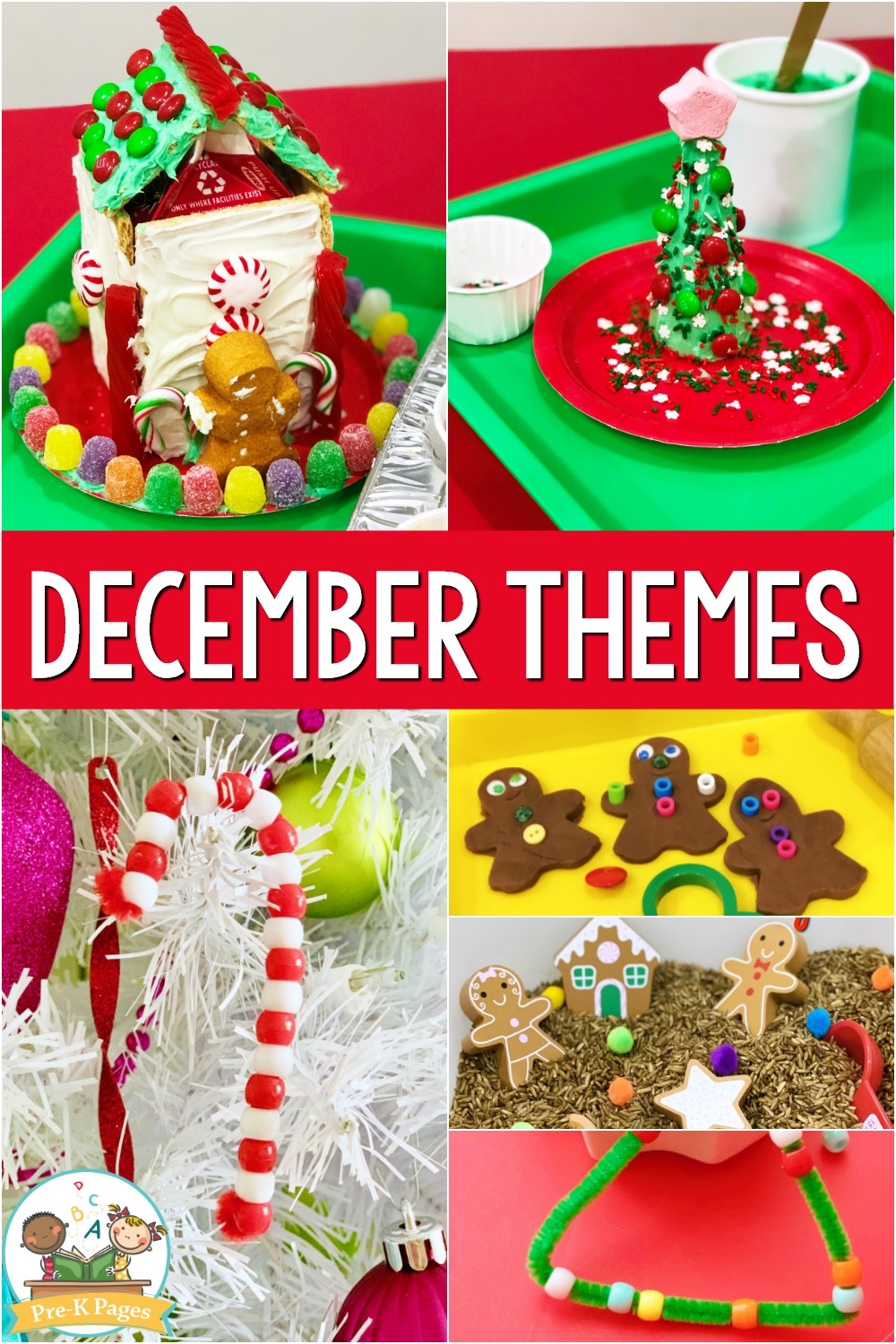 December Preschool Themes Pre K Pages