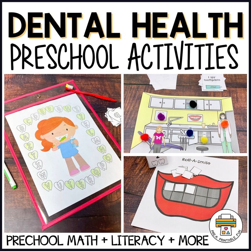 Dental Health Preschool Activities Pre K Printable Fun Dental Health Preschool Activities Pre K Printable Fun