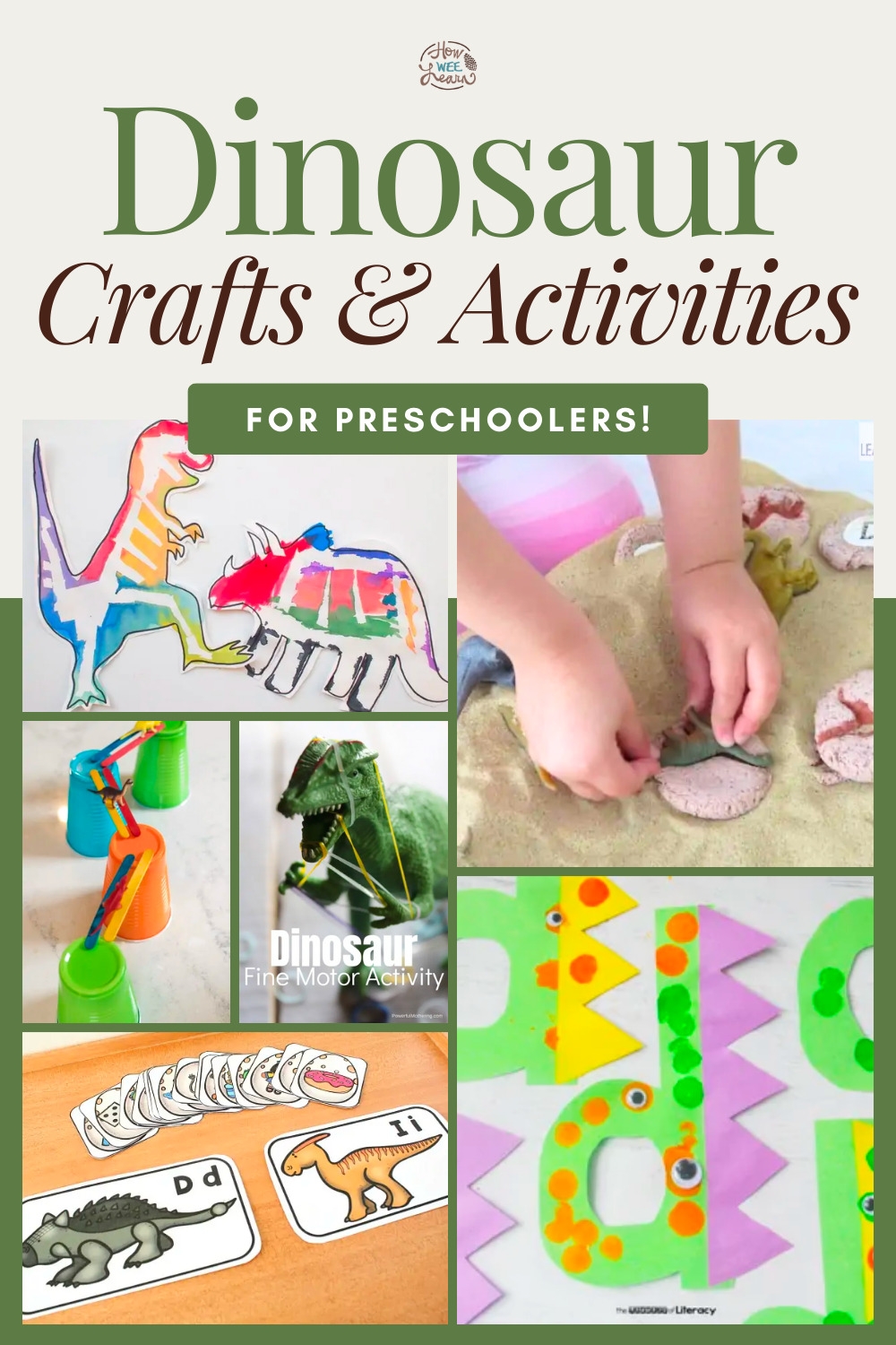 Dinosaur Activities For Preschool How Wee Learn