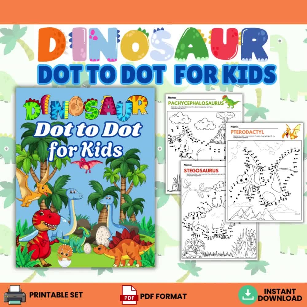 Dinosaur Printables For Preschool