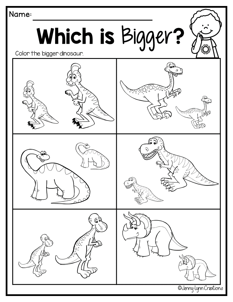 Dinosaur Math Preschool Theme Pack Made By Teachers Dinosaur Math Preschool Theme Pack Made By Teachers