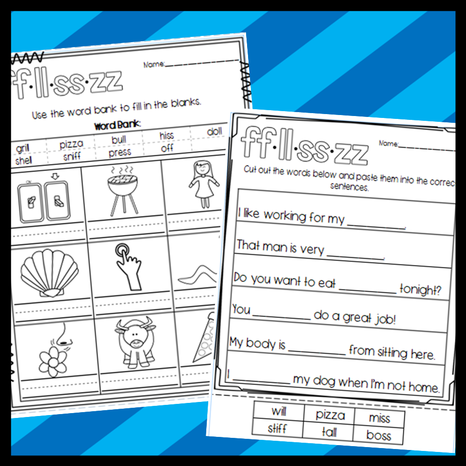 Double Consonant Worksheets Free Printable