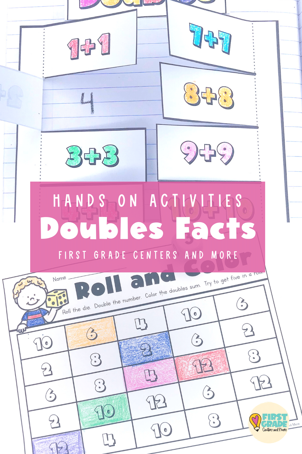 Free Doubles Fact Worksheets First Grade Free Doubles Fact Worksheets First Grade