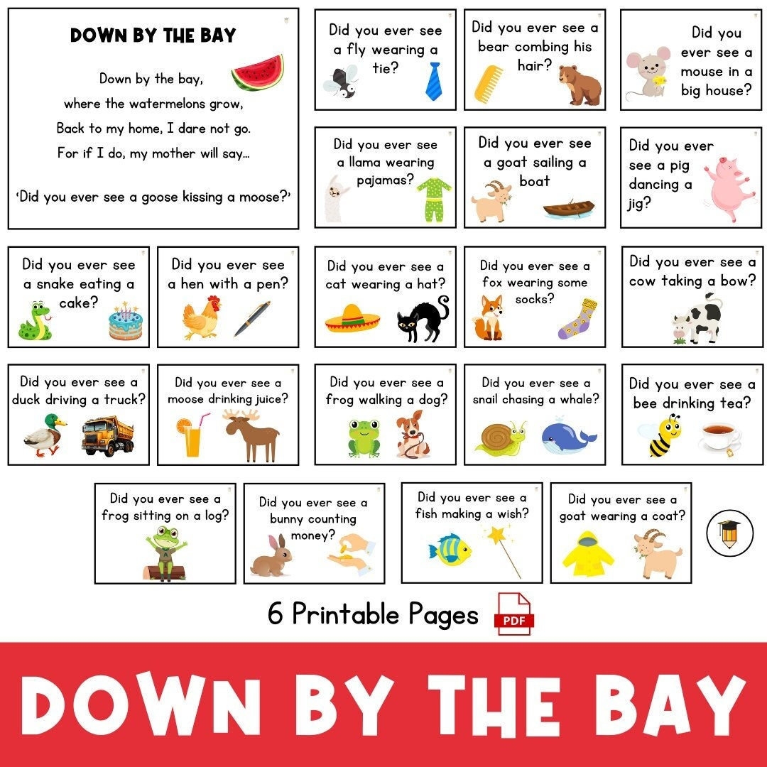 Preschool Songs Printables