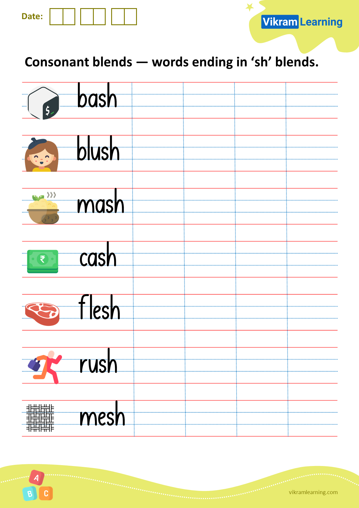 Download Consonant Blends Words Ending In sh Blends Worksheets Vikramlearning Download Consonant Blends Words Ending In sh Blends Worksheets Vikramlearning
