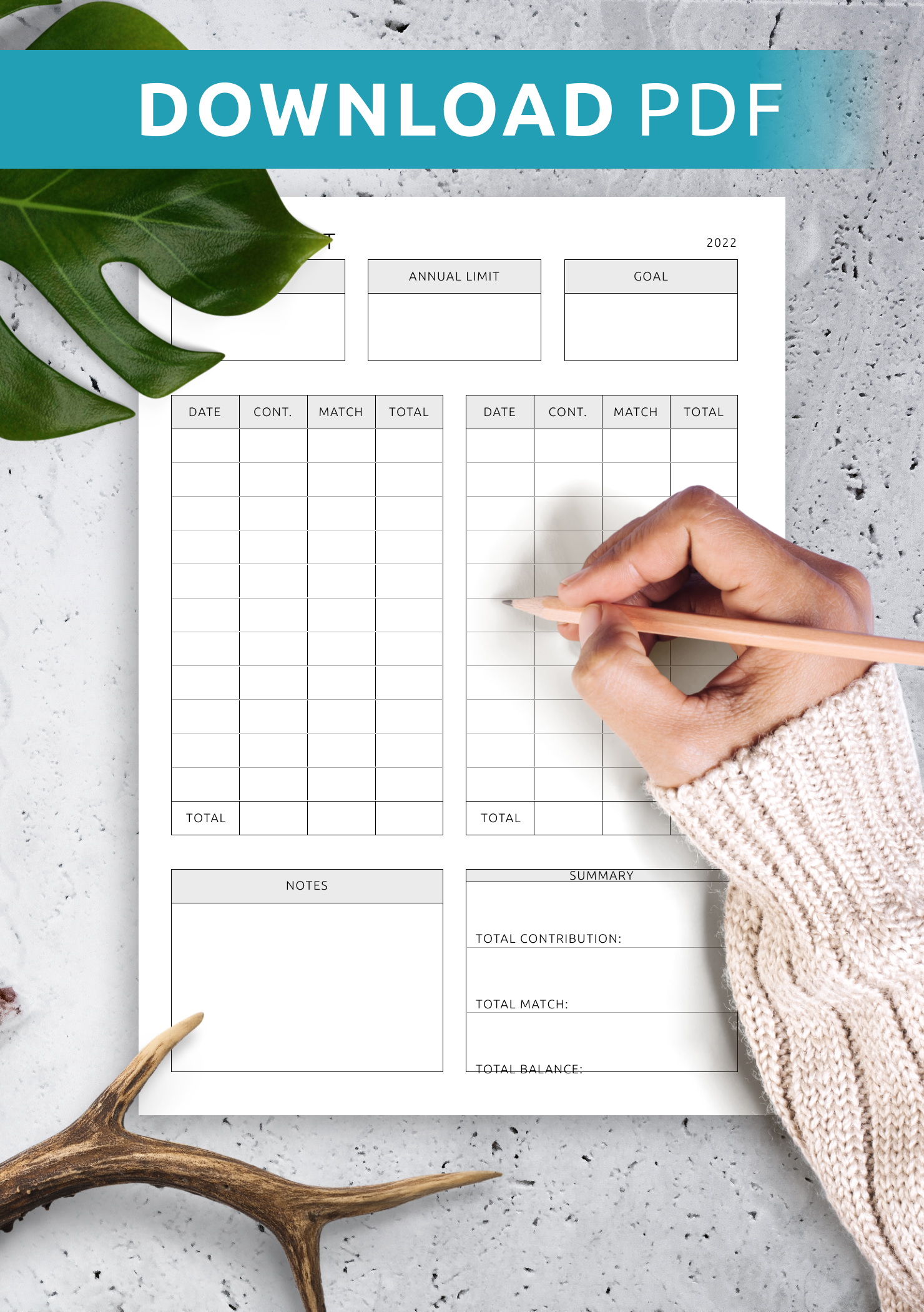 Download Printable Simple Retirement Plan Template PDF Download Printable Simple Retirement Plan Template PDF