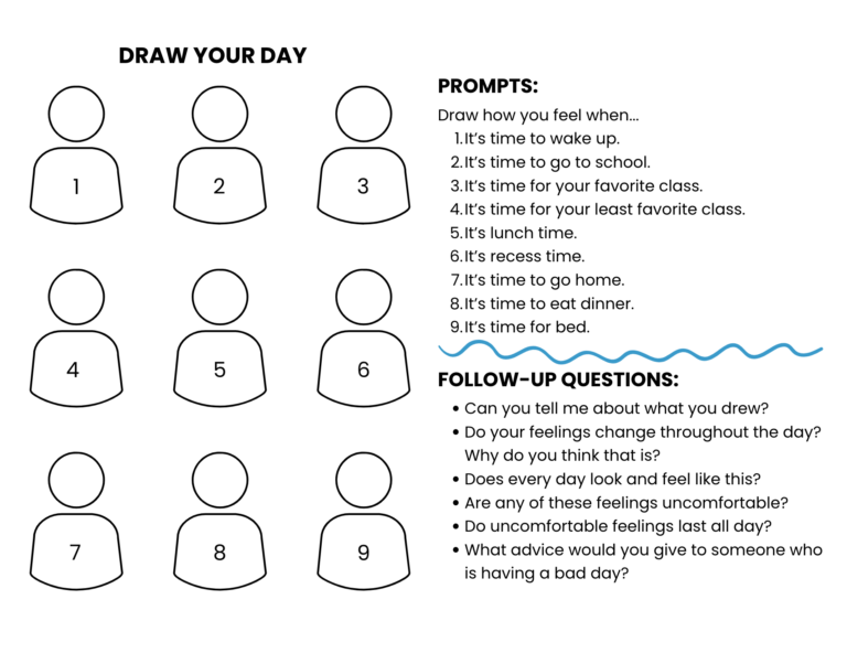 Draw Your Day Child Therapy Guide