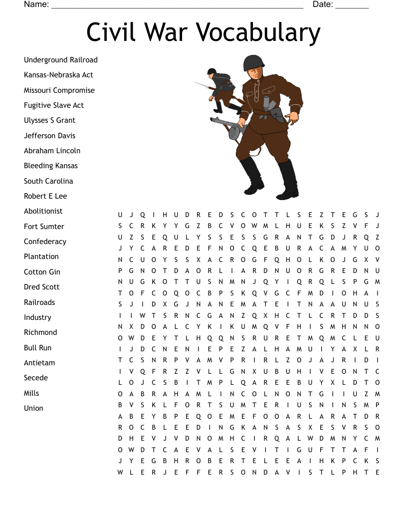 Dred Scott Word Search WordMint Dred Scott Word Search WordMint