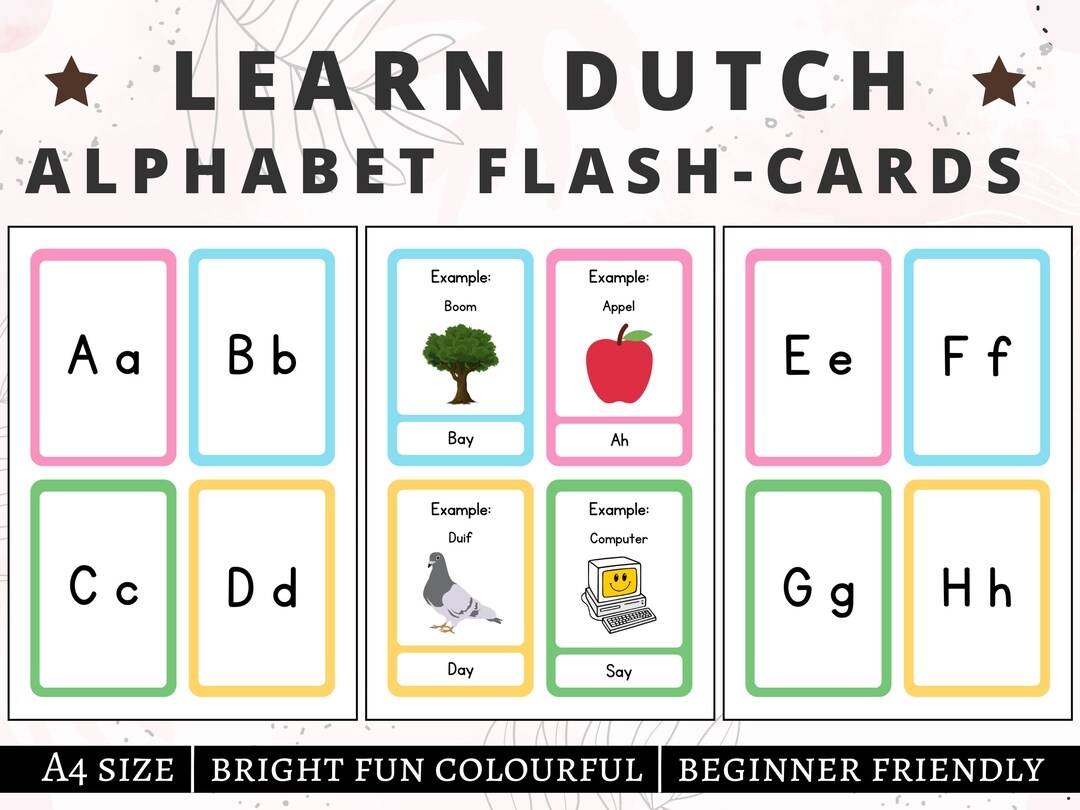 Dutch Flashcards Dutch Alphabet Dutch Practice Dutch Cards Dutch Language Learning Dutch Basics Digital PDF Etsy Dutch Flashcards Dutch Alphabet Dutch Practice Dutch Cards Dutch Language Learning Dutch Basics Digital PDF Etsy