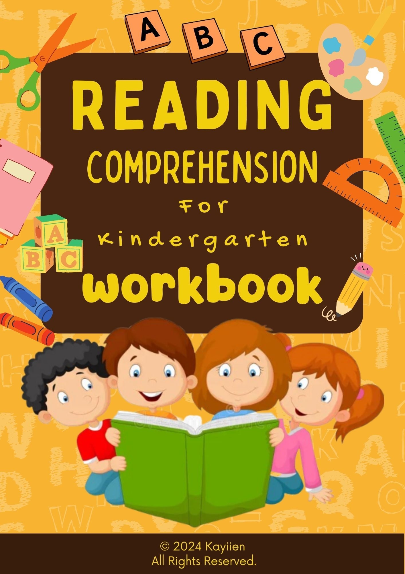 E Book Reading Comprehension For Kindergarten Workbook By Kayiienwp Raket PH