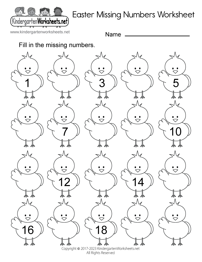 Easter Missing Numbers Worksheet Free Printable Digital U0026 PDF Easter Missing Numbers Worksheet Free Printable Digital U0026 PDF