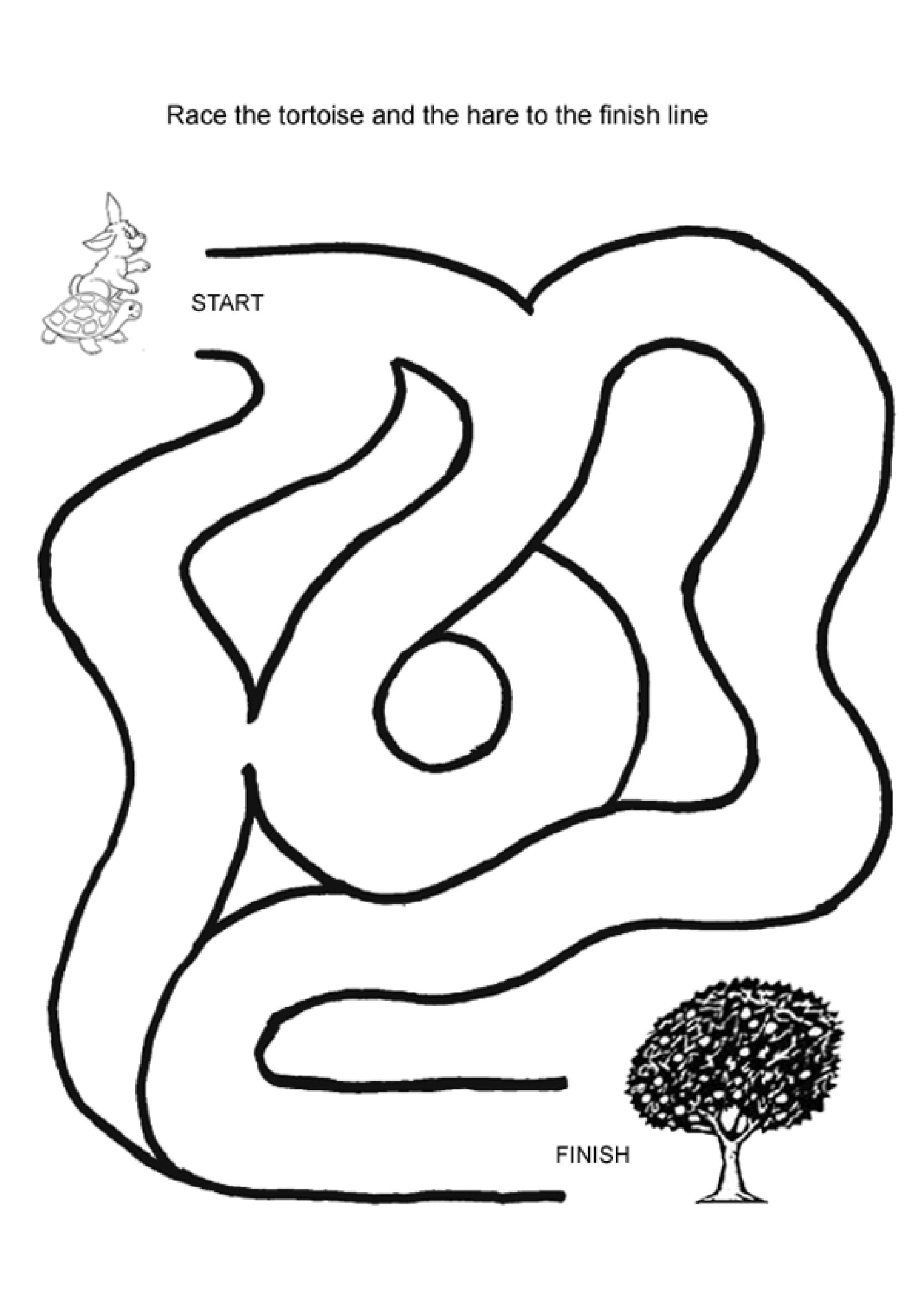 Free Printable Preschool Mazes Free Printable Preschool Mazes