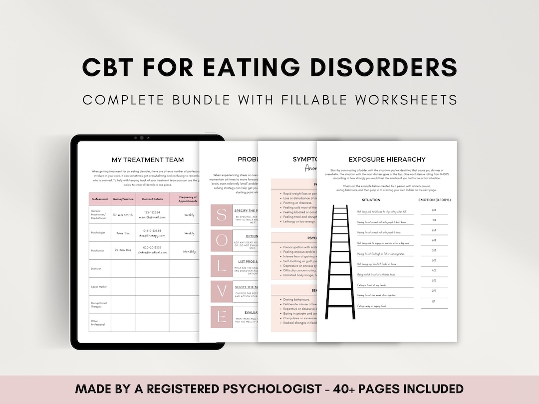 Eating Disorders Recovery CBT Worksheets For Teens And Adults Binge Eating Workbook Therapy Handouts For Anorexia Bulimia Or Obesity Etsy Australia Eating Disorders Recovery CBT Worksheets For Teens And Adults Binge Eating Workbook Therapy Handouts For Anorexia Bulimia Or Obesity Etsy Australia