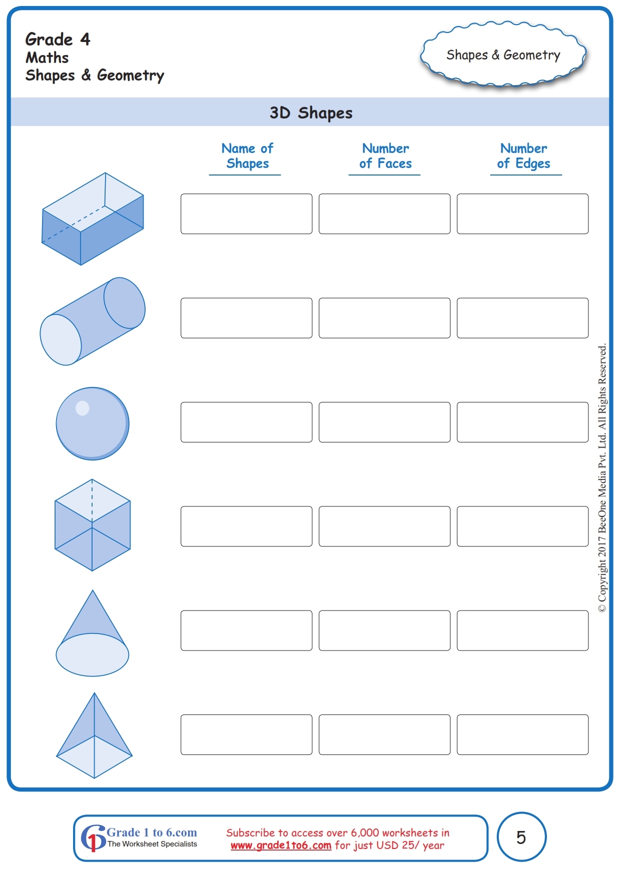 Edges Vertices Worksheets www grade1to6 Edges Vertices Worksheets www grade1to6