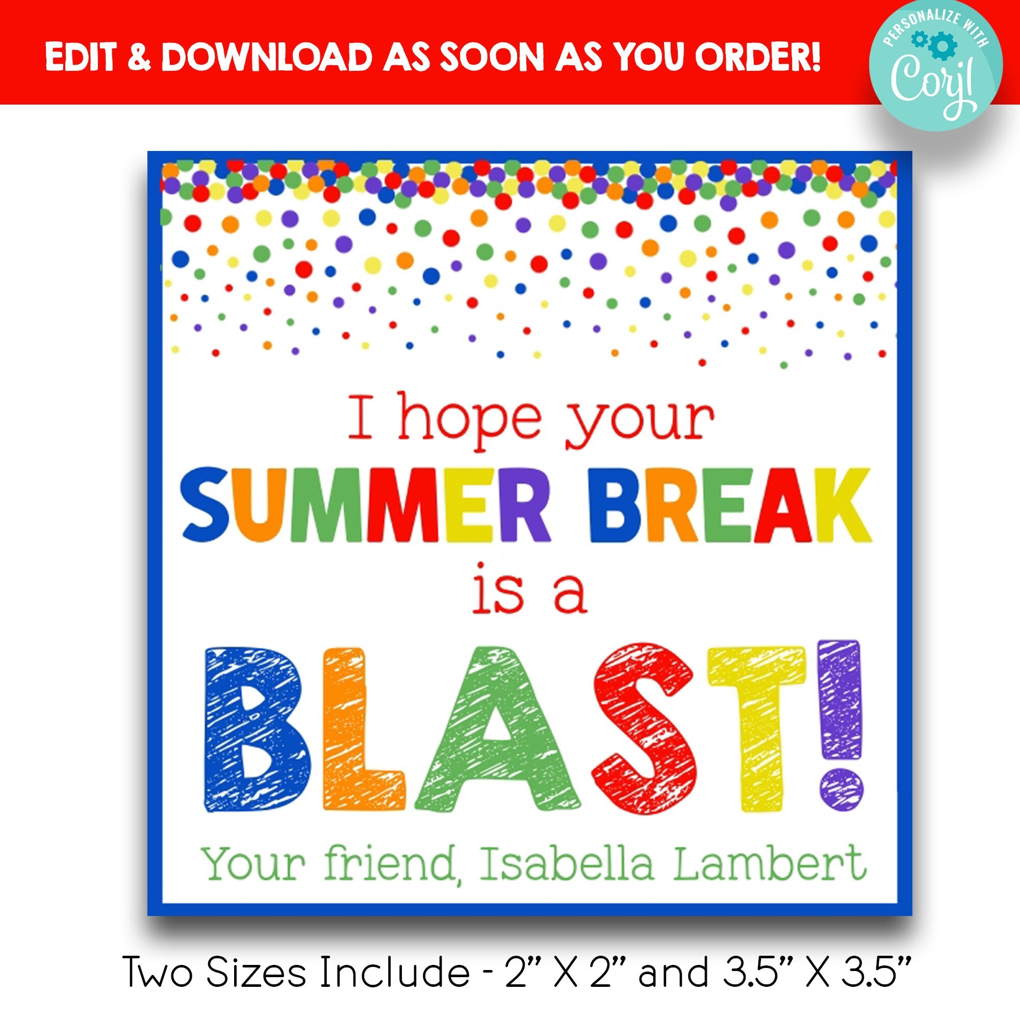Preschool Was A Blast Printable Tag Preschool Was A Blast Printable Tag