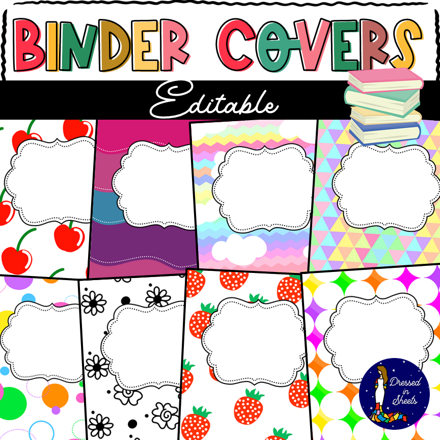 Free Printable Binder Covers For Preschool Free Printable Binder Covers For Preschool