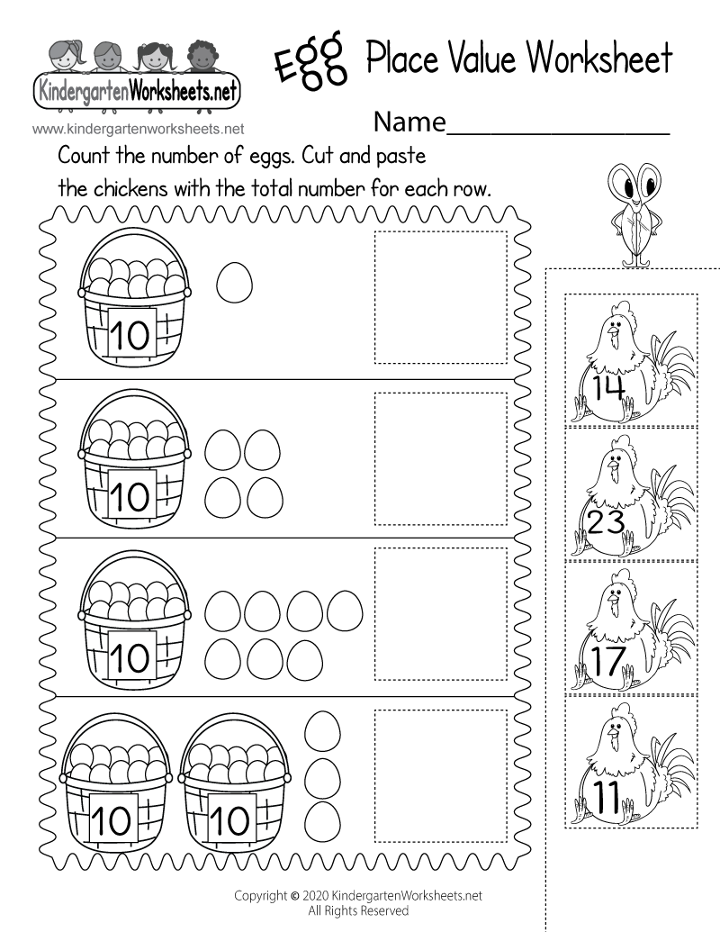 Egg Place Value Worksheet Free Printable Digital U0026 PDF Egg Place Value Worksheet Free Printable Digital U0026 PDF