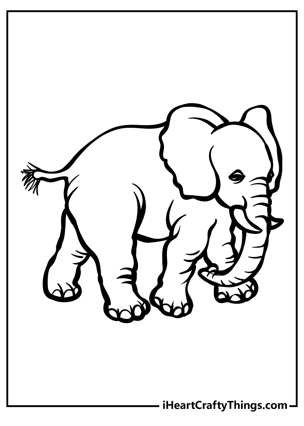 Free Printable Elephant Worksheets