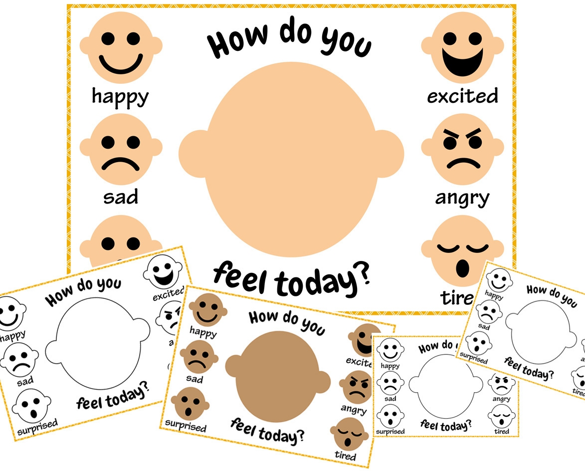 Emotions Printable TeachersMag