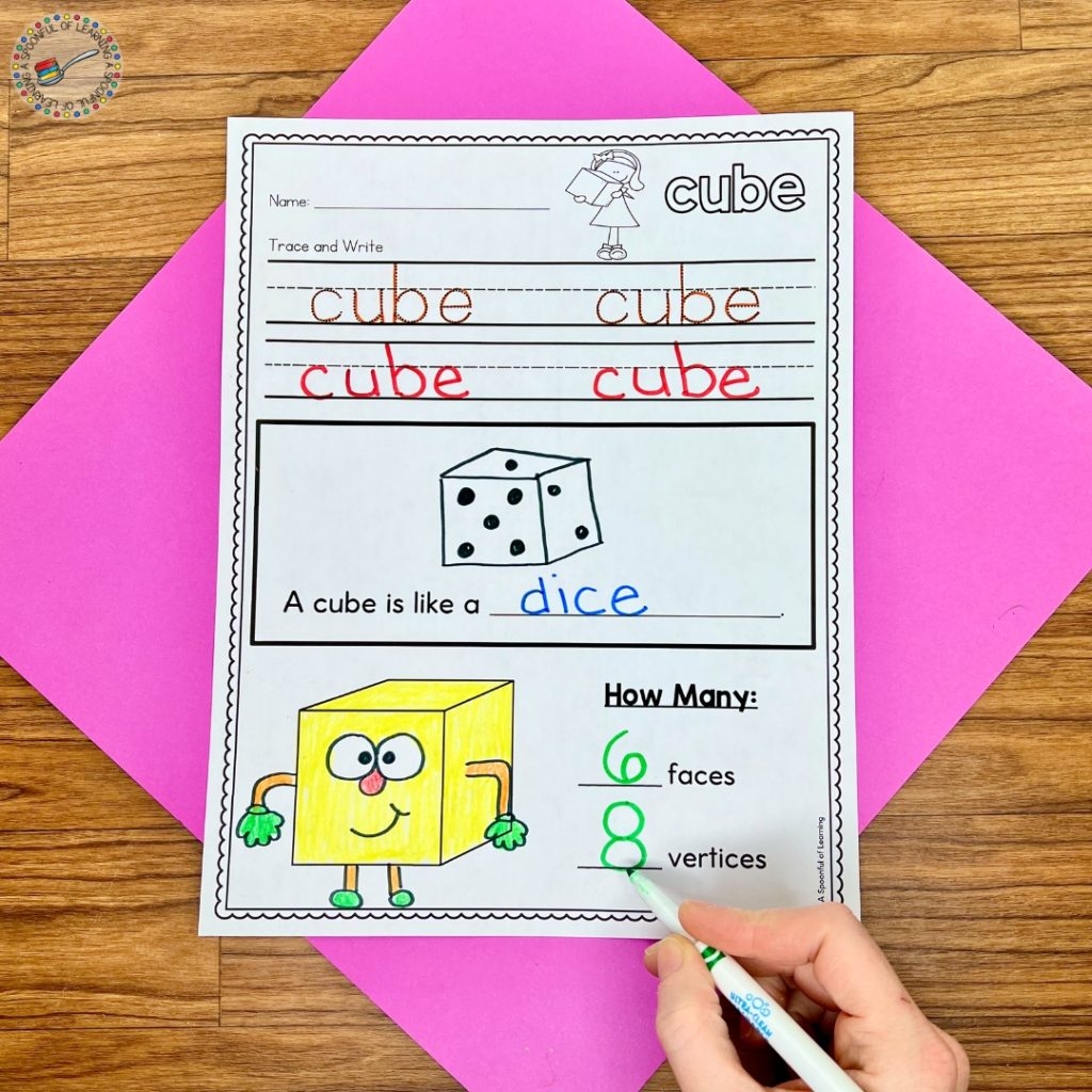 Engaging 3D Shape Activities For Kindergarten A Spoonful Of Learning Engaging 3D Shape Activities For Kindergarten A Spoonful Of Learning