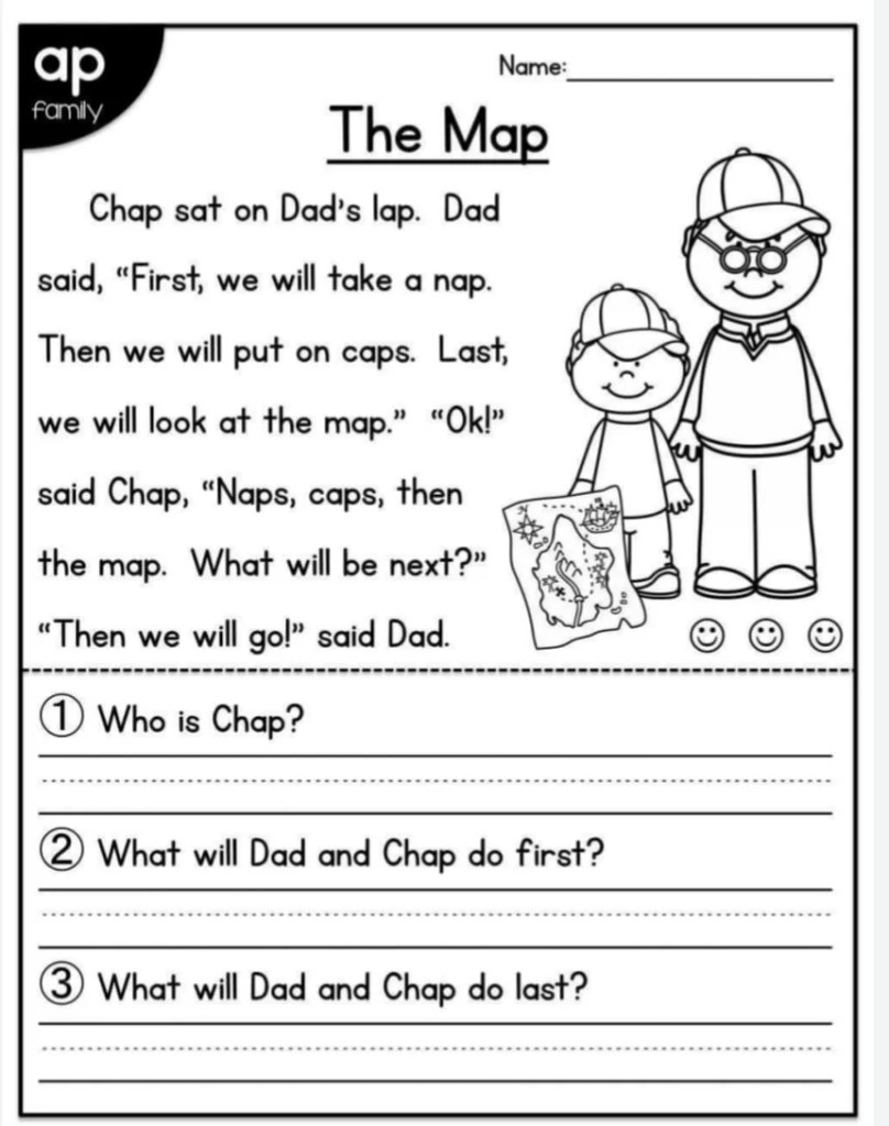 Engaging Kindergarten Comprehension Worksheets For Early Learning Success Engaging Kindergarten Comprehension Worksheets For Early Learning Success
