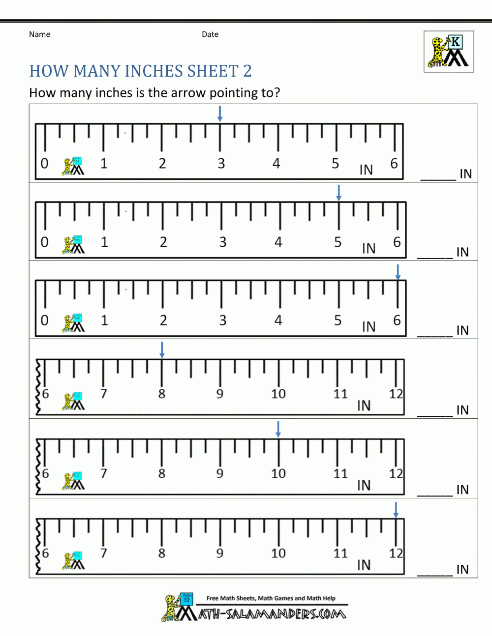 Engaging Measurement Worksheets For Kindergarten Fun Learning 