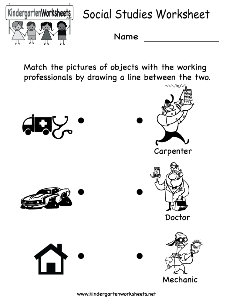 Engaging Social Studies Worksheets For Kindergarten Explore Learn U0026 Grow