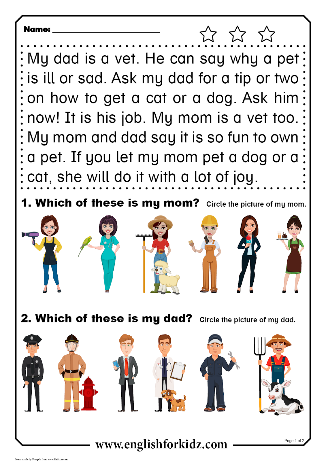 English For Kids Step By Step Reading Comprehension Worksheets English For Kids Step By Step Reading Comprehension Worksheets