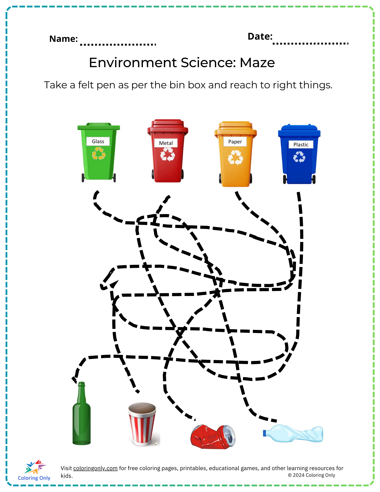 Science Maze Worksheet Science Maze Worksheet