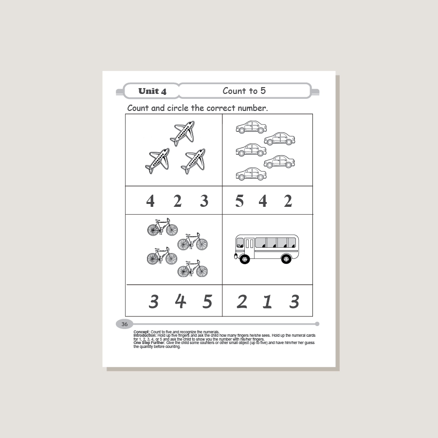 Singapore Math For Kindergarten Worksheets