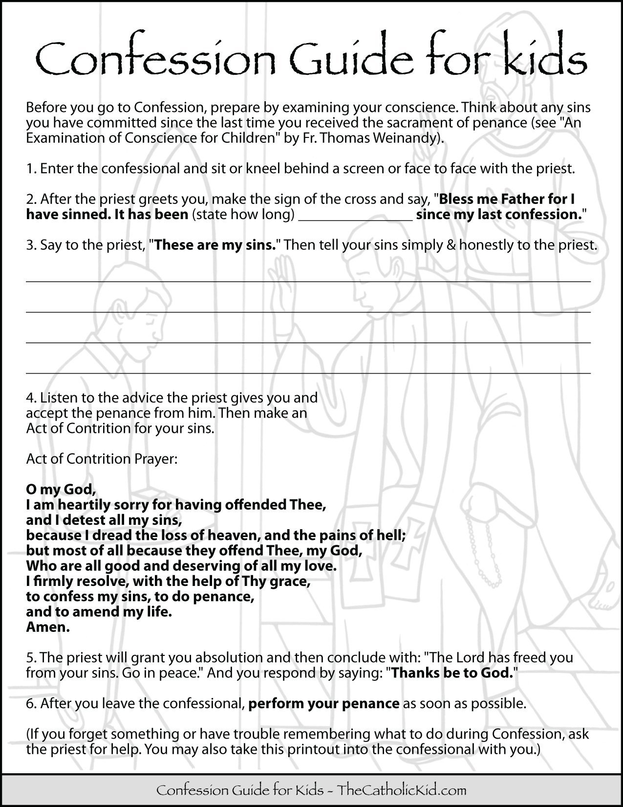 Examination Of Conscience For Children TheCatholicKid Examination Of Conscience For Children TheCatholicKid