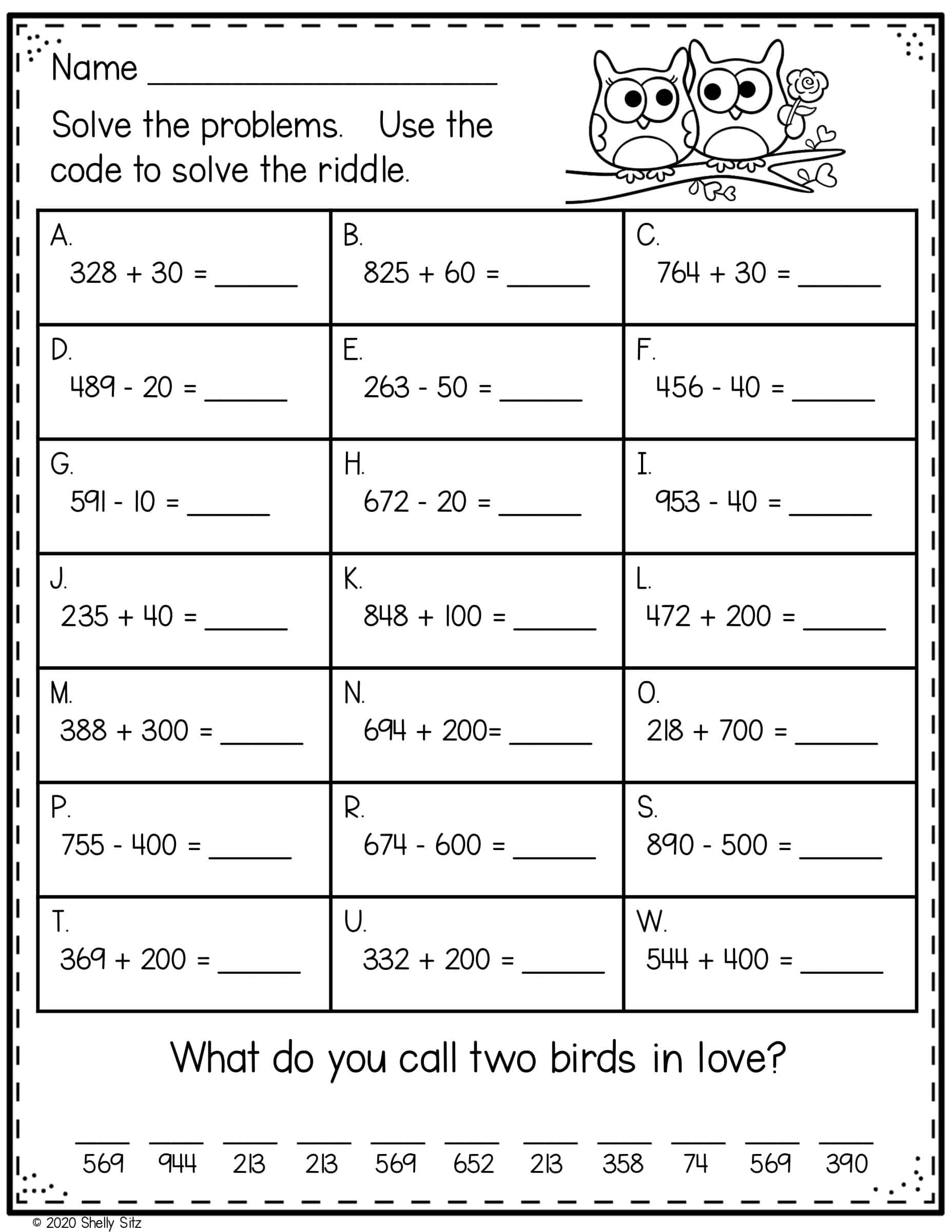 Exciting Valentine s Math For Second Grade Teaching Blog Exciting Valentine s Math For Second Grade Teaching Blog