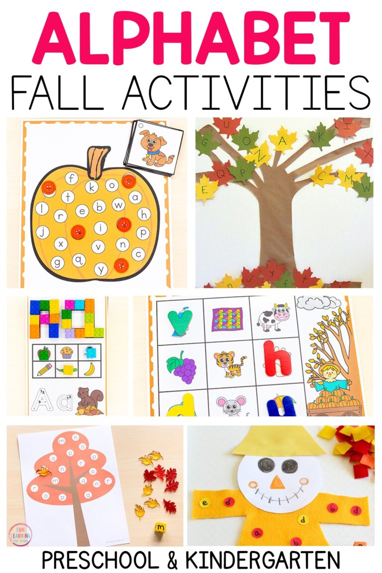 Fall Alphabet Activities
