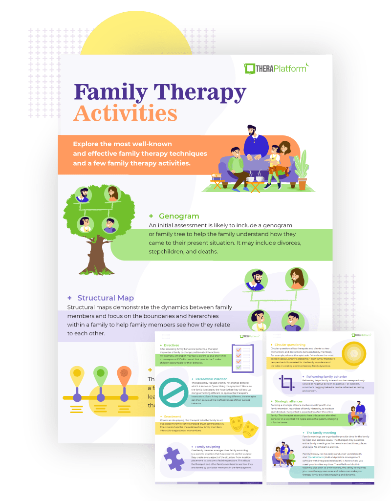 Family Therapy Worksheets