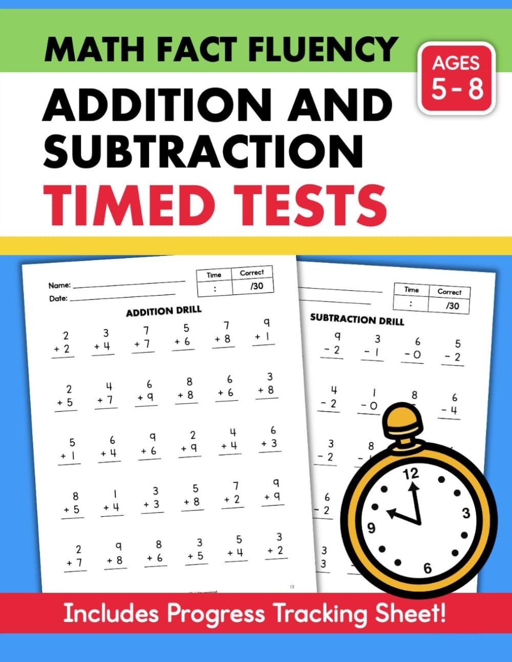 Fast Math Facts Timed Test Worksheets Single Digit Addition And Fast Math Facts Timed Test Worksheets Single Digit Addition And