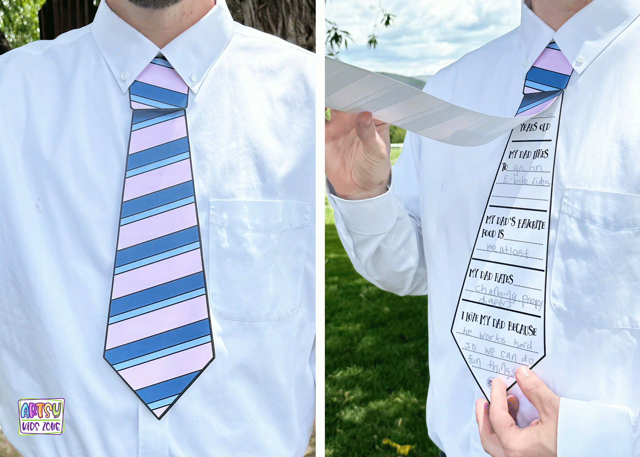 Fathers Day Tie