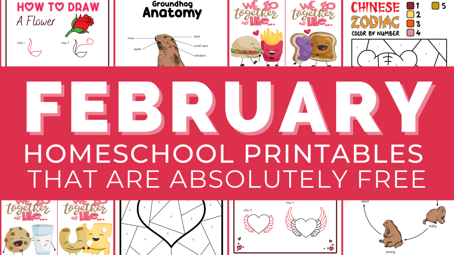February Homeschool Printables That Are Absolutely FREE February Homeschool Printables That Are Absolutely FREE
