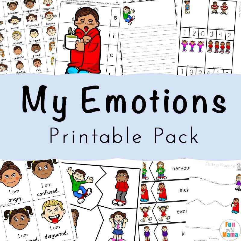 Free Printable Preschool Emotions Printables