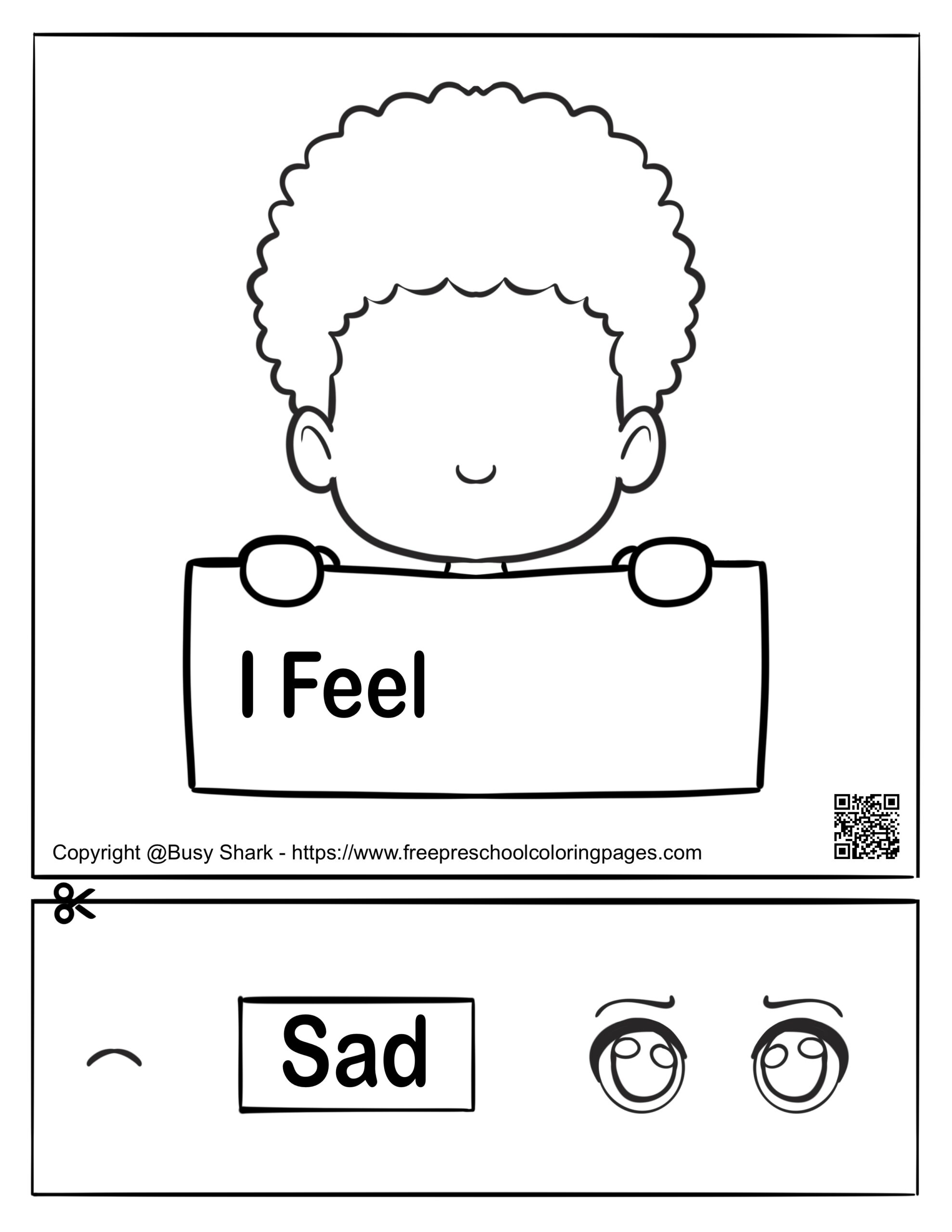 Free Printable Emotion Worksheets For Kids