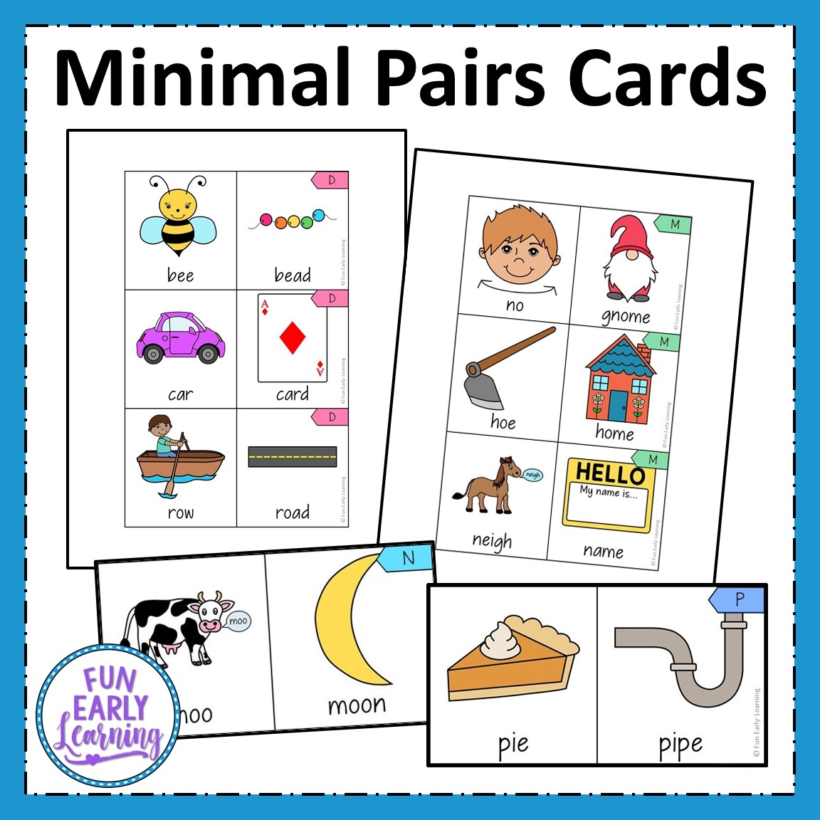Final Consonant Deletion Bundle Minimal Pairs Activities Worksheets And Games Fun Early Learning