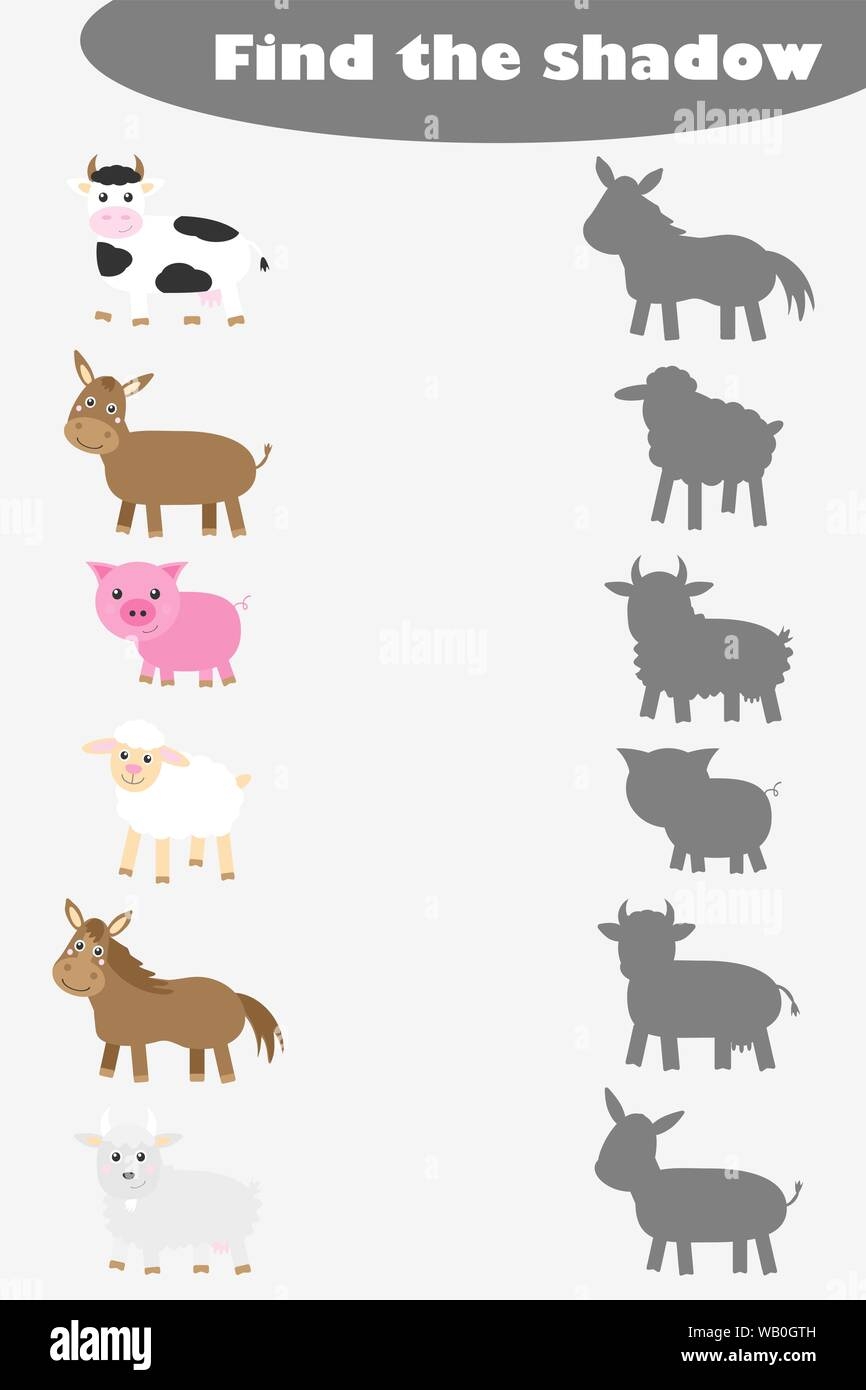 Toddler Preschool Printables Farm Animal Toddler Preschool Printables Farm Animal