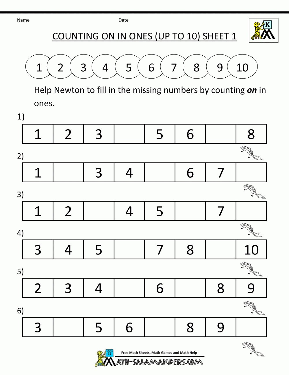 Finger Counting 1 10 And Number Writing Worksheet Worksheets Library Finger Counting 1 10 And Number Writing Worksheet Worksheets Library