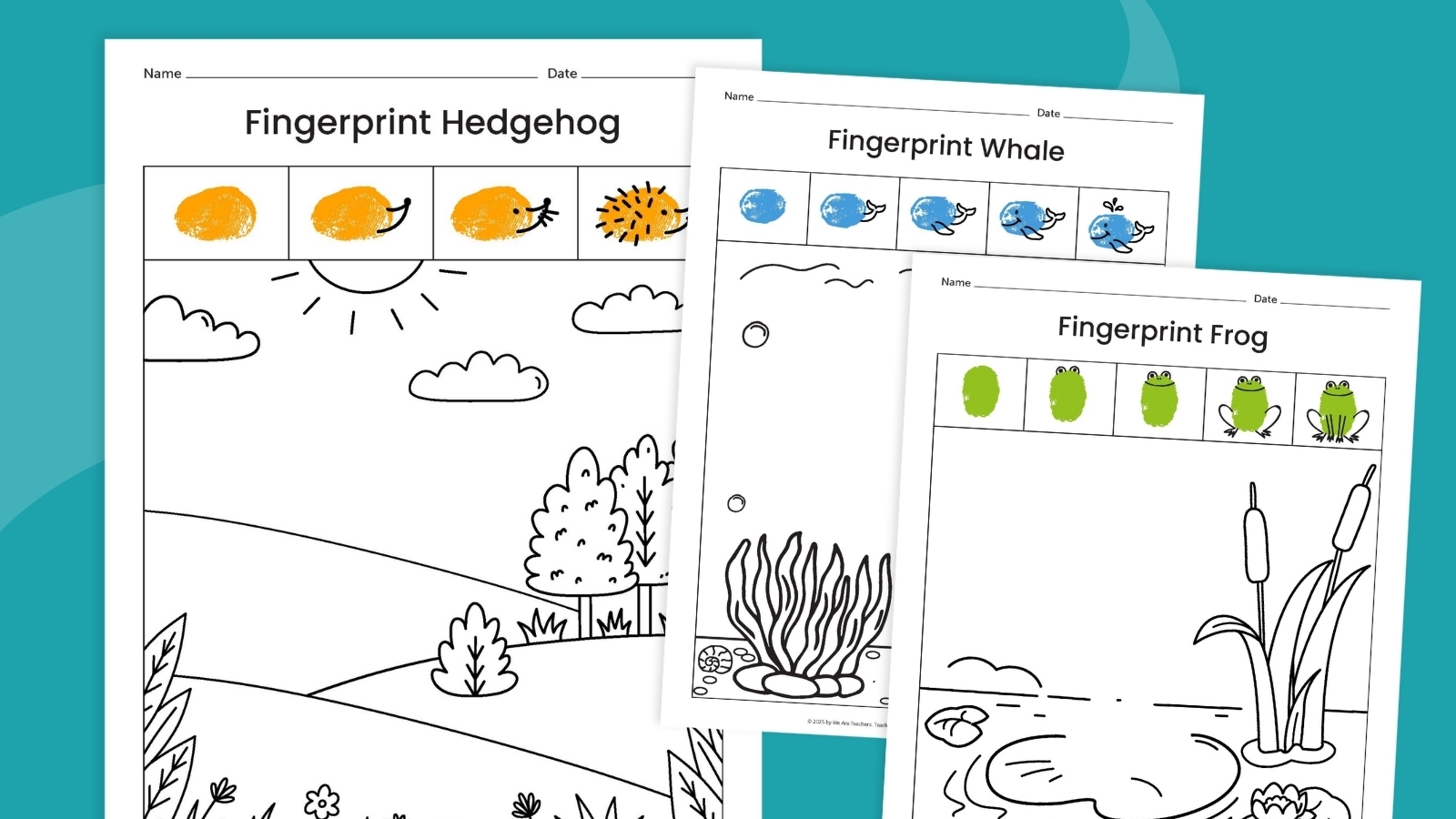 Fingerprint Art How To Plus Free Printable Fingerprint Art How To Plus Free Printable
