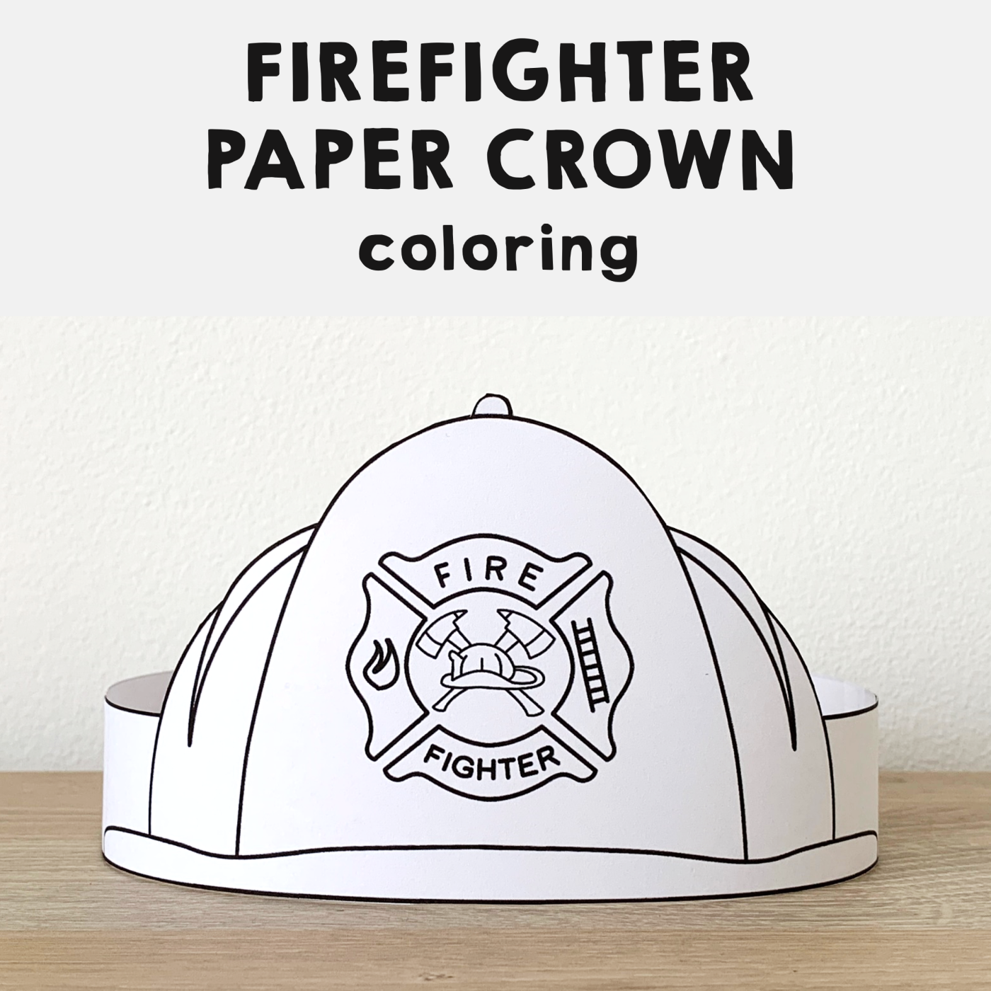 Fire Safety Preschool Printables Hat Fire Safety Preschool Printables Hat
