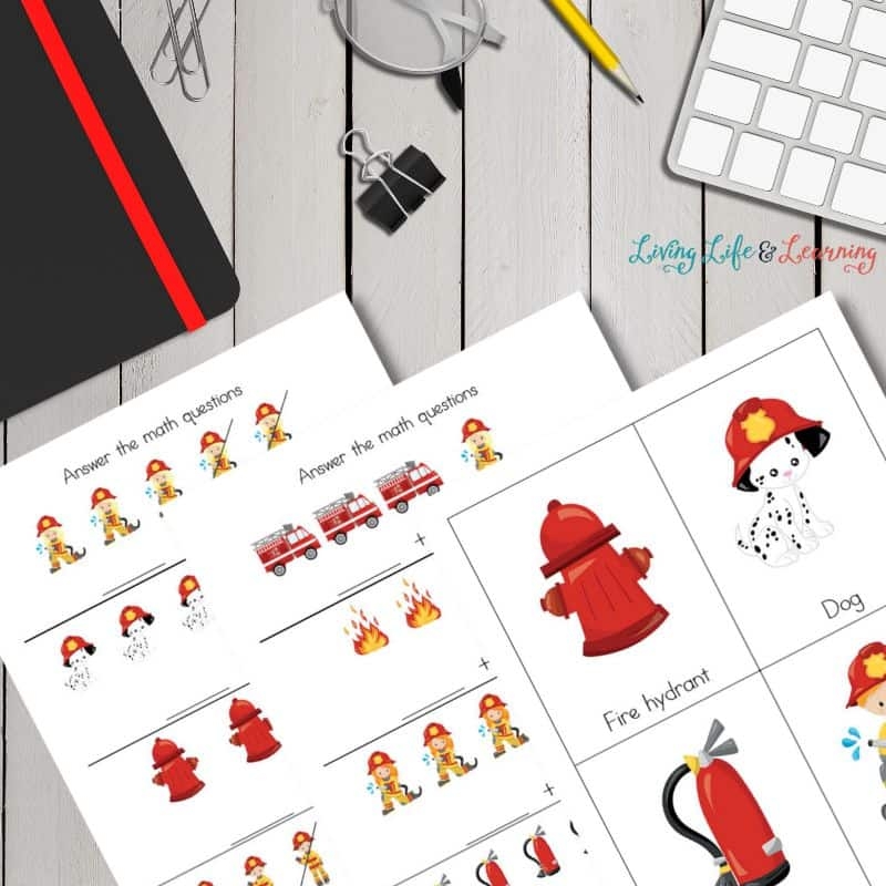 Preschool Fireman Tools Printables Preschool Fireman Tools Printables