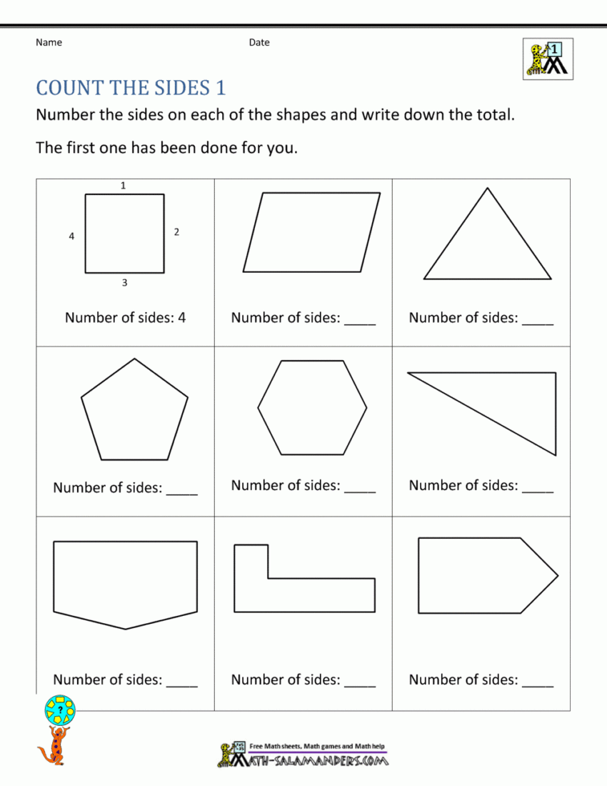 First Grade Geometry