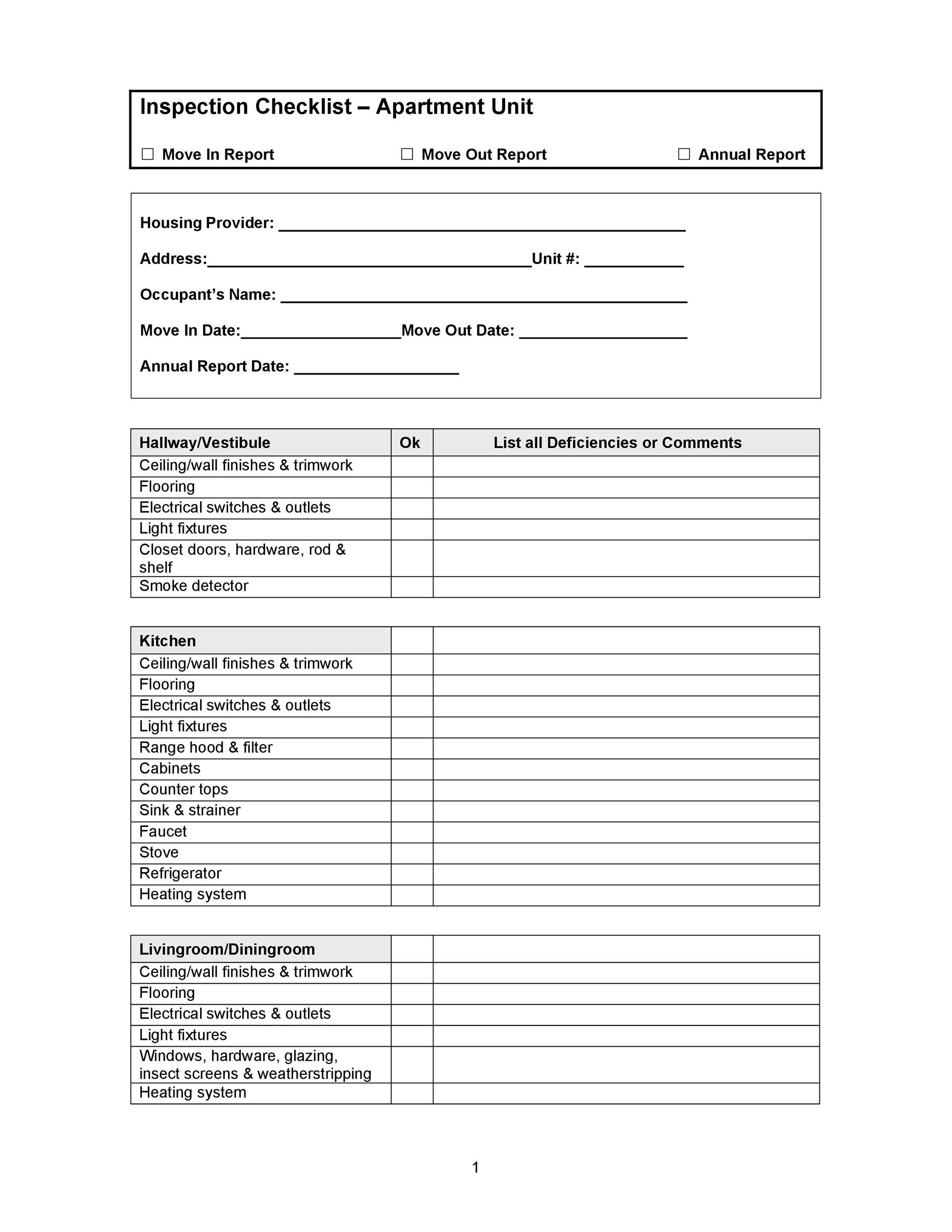 Apartments For Rent Printable Worksheet