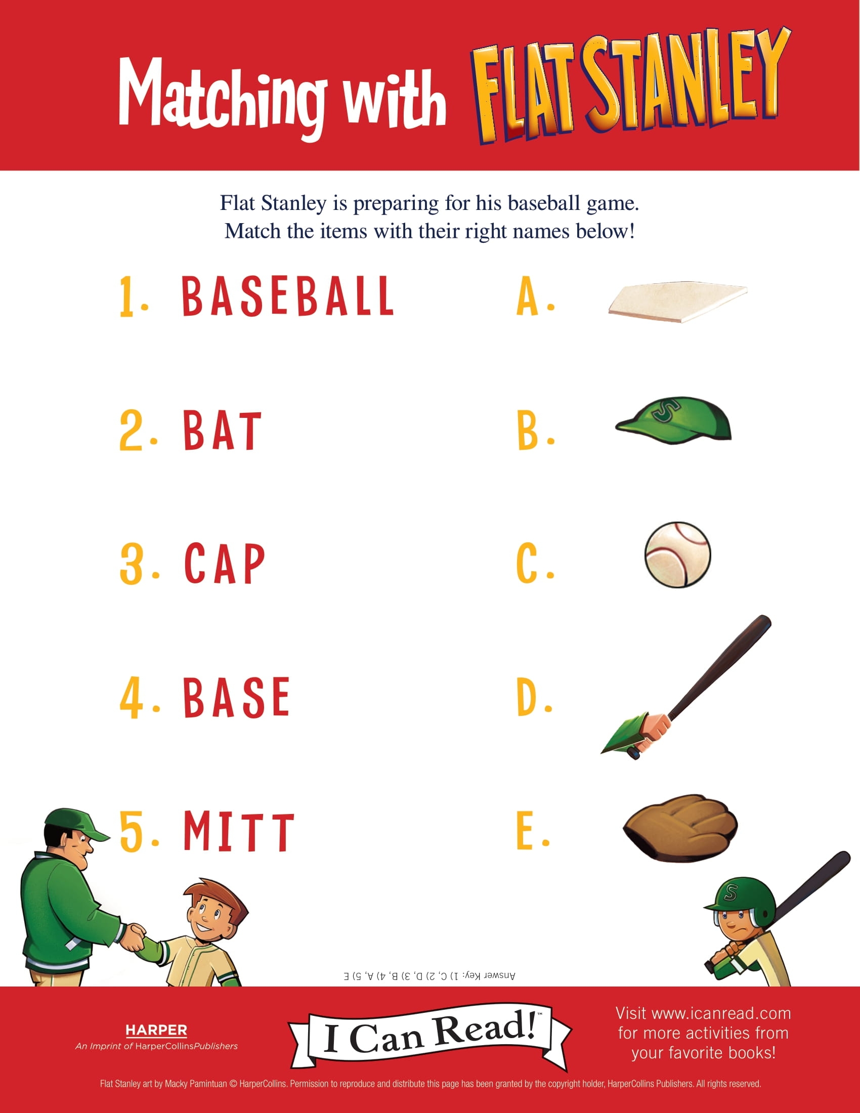 Flat Stanley Worksheets Library